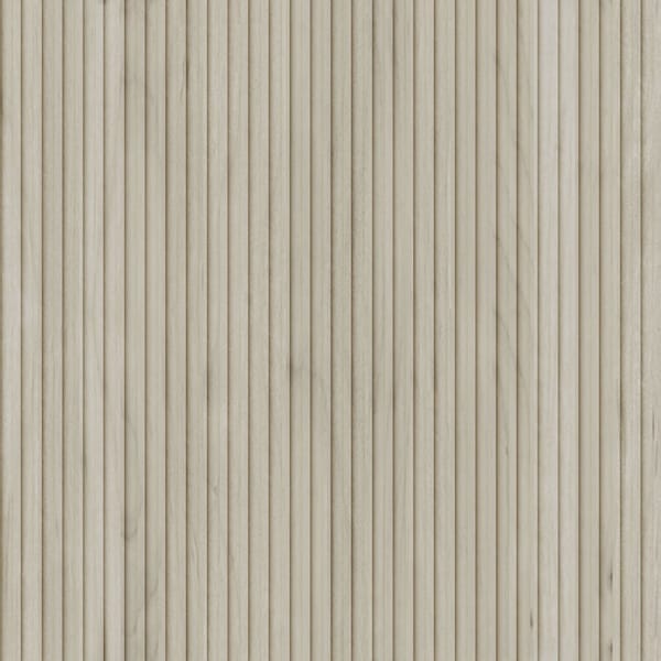 Designs Of Distinction 1/4in Cove-Cut Flexible Tambour, .25inT, 12in W x 48inL, Paint Grade 011248402PT1 - main